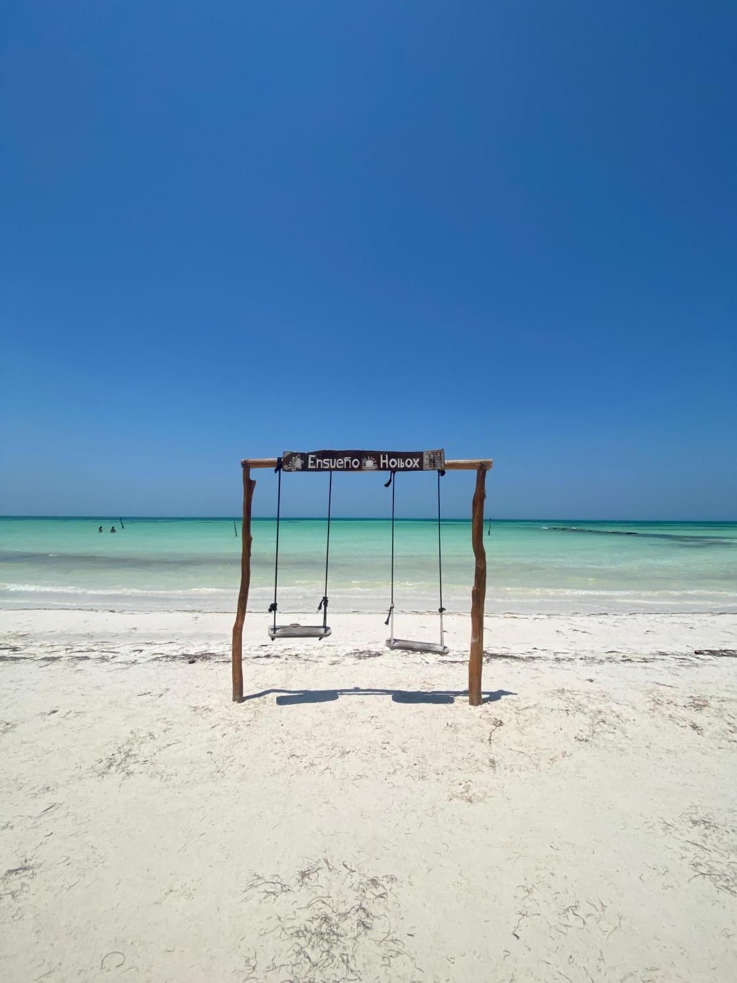 Barco Verde Hostel Isla Holbox Exterior photo