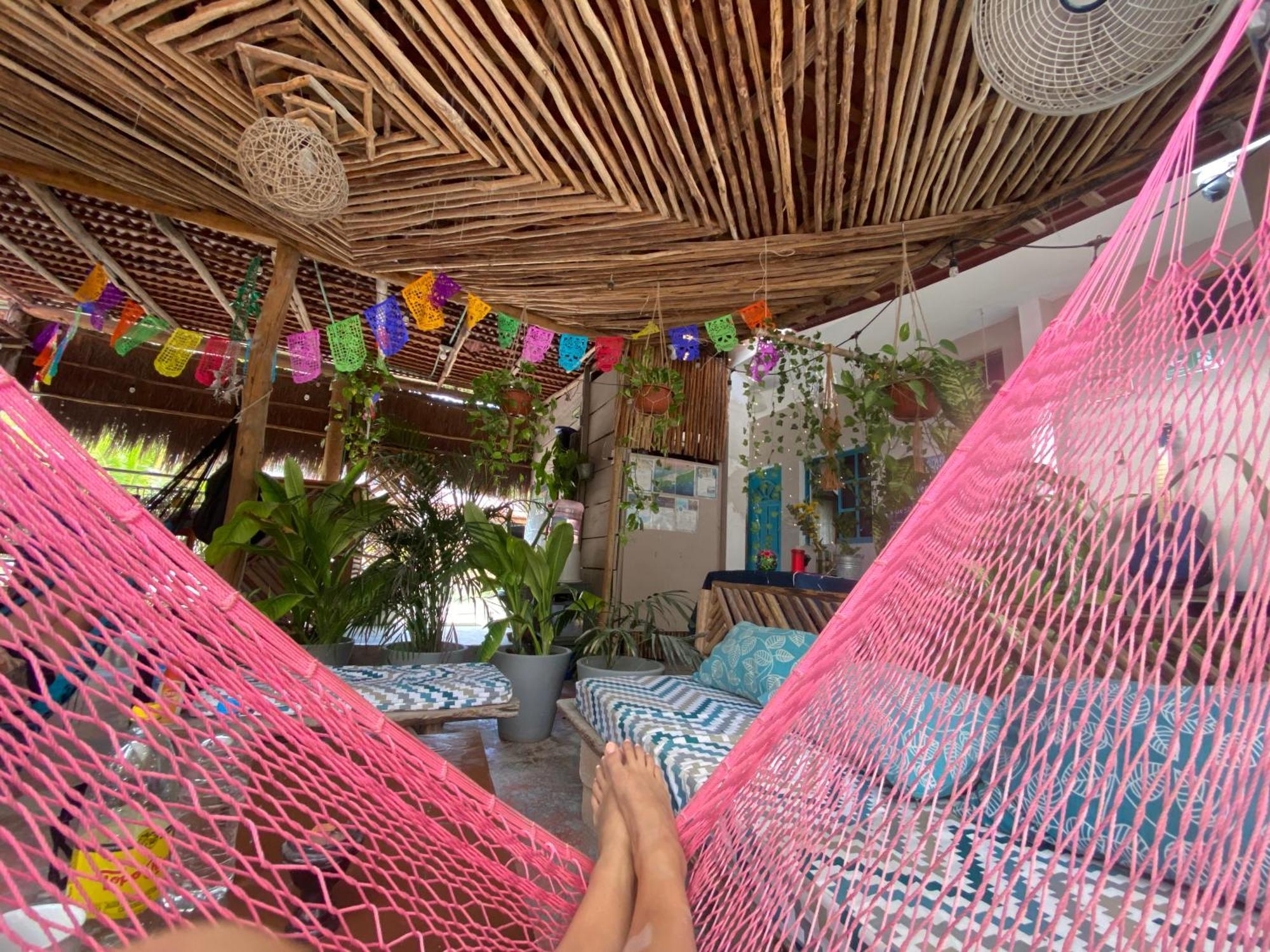 Barco Verde Hostel Isla Holbox Exterior photo